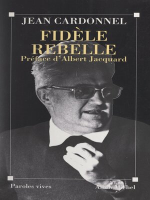 cover image of Fidèle rebelle